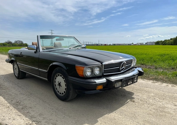 Mercedes-Benz SL cena 112000 przebieg: 318010, rok produkcji 1987 z Wrocław małe 121